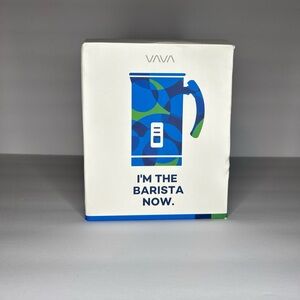 VAVA Blue and Green Electric Milk Frother
